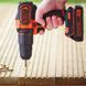 Дриль-шуруповерт акумуляторний ударний BLACK+DECKER BDCHD18KB