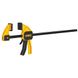 Струбцина L триггерная с максимальным усилием сжатия 135 кг DeWALT DWHT0-83194