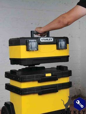 Ящик Rolling Workshop, розміри 568x730x389 мм, на колесах STANLEY 1-95-621