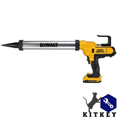 Пистолет для герметиков аккумуляторный DeWALT DCE580D1