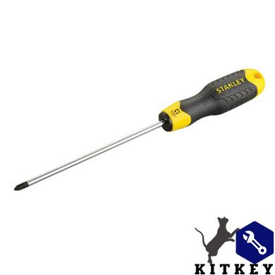 Викрутка Cushion Grip під шліц Ph1 з довжиною жала 150 мм STANLEY 0-64-933