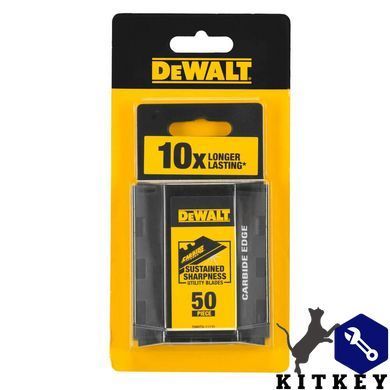 Лезвия запасные для отделочных работ, трапецевидные Carbide DeWALT DWHT8-11131