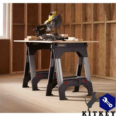 Козли складні FatMax, 2 шт, 703 x 329 x 849 мм STANLEY 1-92-980