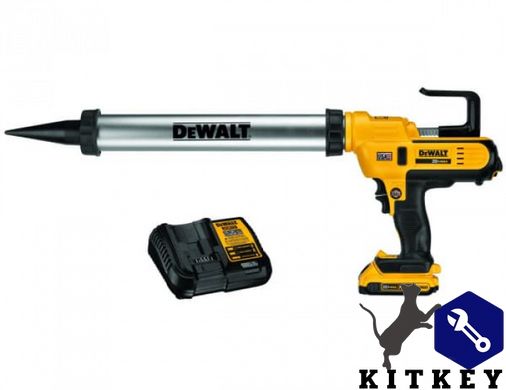 Пистолет для герметиков аккумуляторный DeWALT DCE580D1