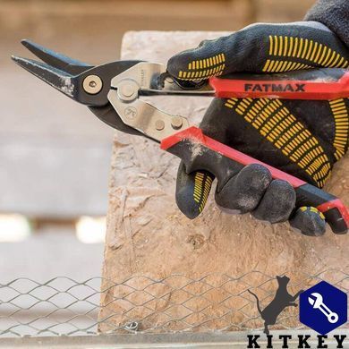 Ножницы по металлу FatMax&trade;ERGO Aviation длиной 250 мм, левые STANLEY FMHT73755-0