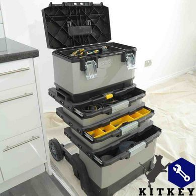 Ящик FatMax&reg; Rolling Workshop, розміри 568x893x389 мм, з колесами STANLEY 1-95-622
