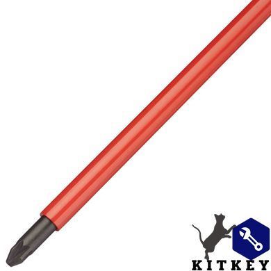 Отвертка электрика FatMax VDE 1000V изолированная с жалом под шлиц Pz2 длиной 125 мм STANLEY 0-65-419