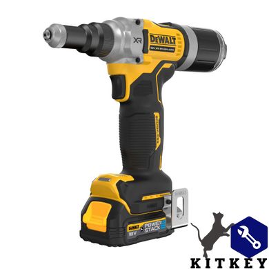 Заклёпочник аккумуляторный бесщёточный DeWALT DCF414E2GT