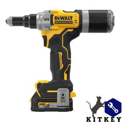 Заклёпочник аккумуляторный бесщёточный DeWALT DCF414E2GT