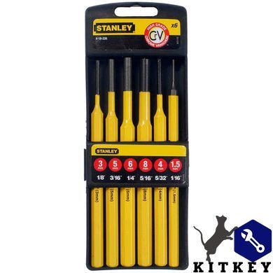 Набір з шести вибивачів STANLEY 4-18-226