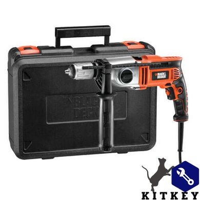 Дриль мережевий ударний BLACK+DECKER KR7532K