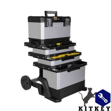 Ящик FatMax&reg; Rolling Workshop, розміри 568x893x389 мм, з колесами STANLEY 1-95-622