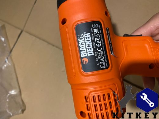 Уценка! Пистолет горячего воздуха - фен сетевой BLACK+DECKER KX1650