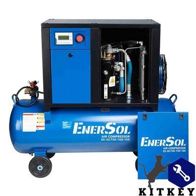 Компресор повітряний безмасляний EnerSol ES-AC720-150-1SS