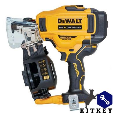 Пистолет гвоздезабивной аккумуляторный бесщёточный DeWALT DCN45RNN