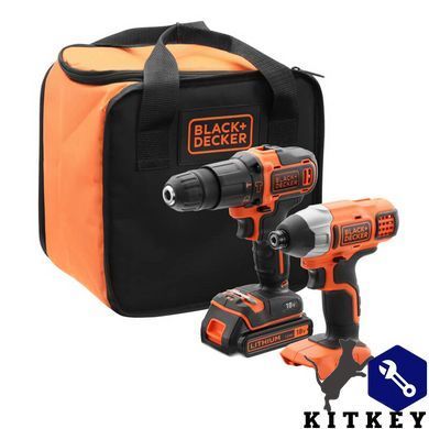 Набор из двух инструментов BLACK+DECKER BCK21S1S