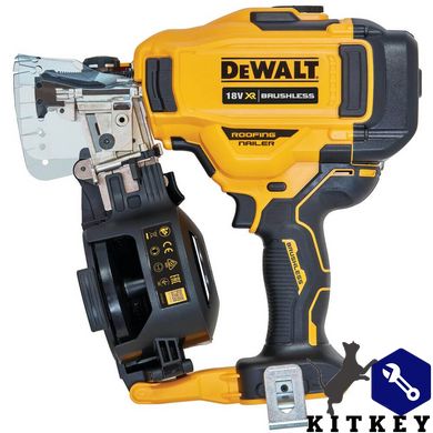 Пистолет гвоздезабивной аккумуляторный бесщёточный DeWALT DCN45RNN