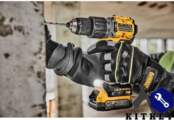 Дриль-шуруповерт акумуляторний безщітковий ударний DeWALT DCD805E2T