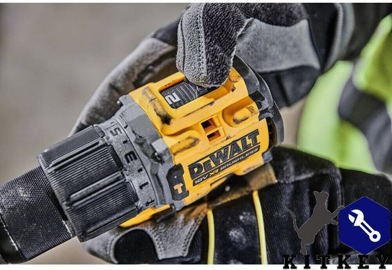 Дриль-шуруповерт акумуляторний безщітковий ударний DeWALT DCD805E2T