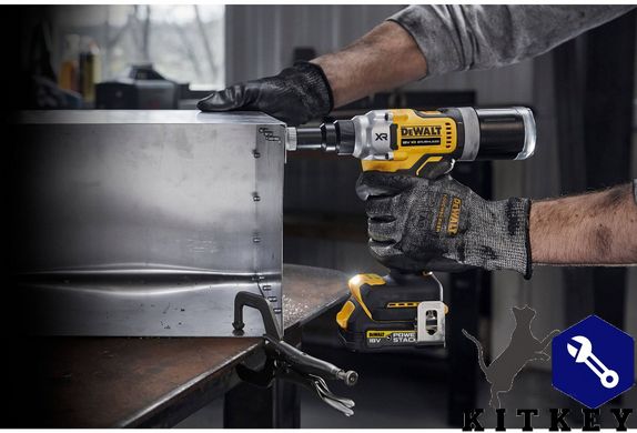 Заклепочник акумуляторний безщітковий DeWALT DCF414NT