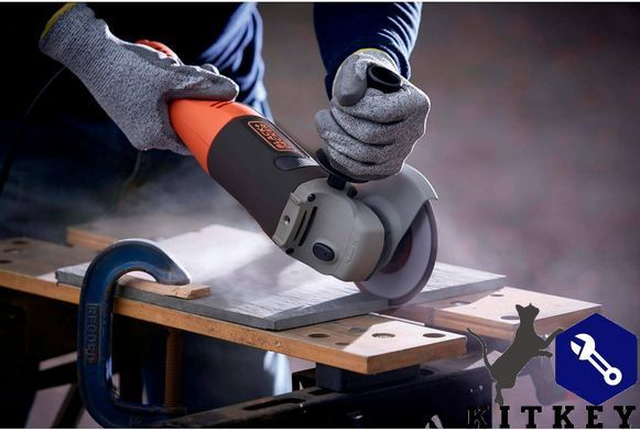 Шлифмашина угловая - болгарка сетевая BLACK+DECKER KG1202