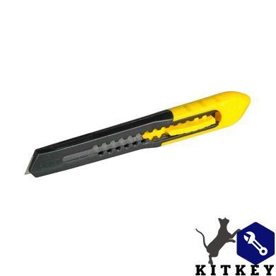 Нож SM длиной 130 мм с лезвием шириной 9 мм с отламывающимися сегментами STANLEY 0-10-150