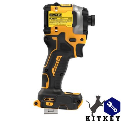 Шуруповерт ударный аккумуляторный бесщёточный DeWALT DCF850N