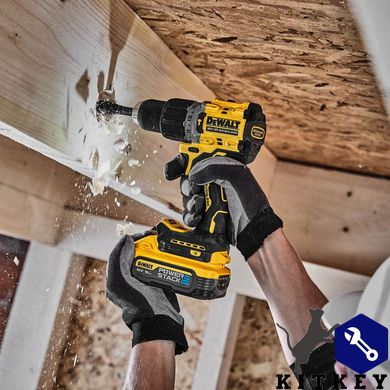 Дрель-шуруповёрт аккумуляторная бесщёточная ударная DeWALT DCD805H2T