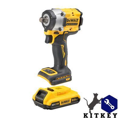 Гайковерт ударний акумуляторний безщітковий DeWALT DCF921D2T