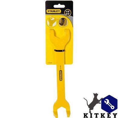 Ключ сантехнічний на 1/2 і 3/4 для кріплення змішувачів на мийках STANLEY 0-70-454
