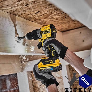 Дрель-шуруповёрт аккумуляторная бесщёточная ударная DeWALT DCD805H2T