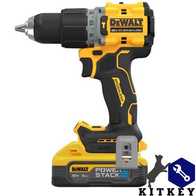 Дриль-шурупокрут акумуляторний безщітковий ударний DeWALT DCD805H2T