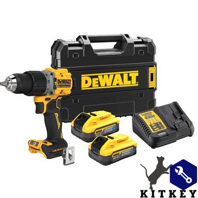 Дриль-шурупокрут акумуляторний безщітковий ударний DeWALT DCD805H2T