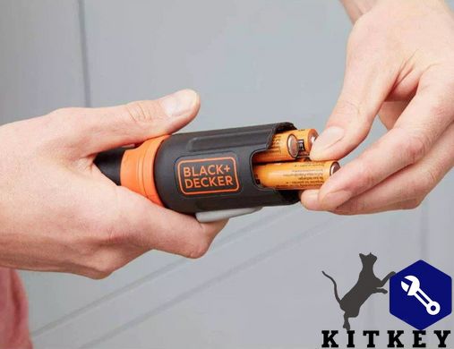 Отвертка аккумуляторная BLACK+DECKER BCF601C