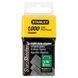 Скоби тип А висотою 8 мм, для степлера ручного Light Duty, в упаковці 1000 шт STANLEY 1-TRA205T