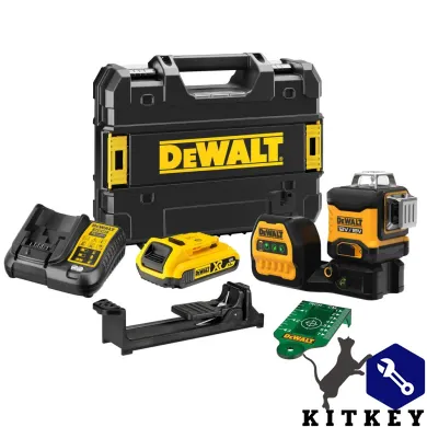 Уровень лазерный линейный DeWALT DCE089D1G18