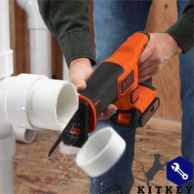 Пила сабельная аккумуляторная BLACK+DECKER BDCR18