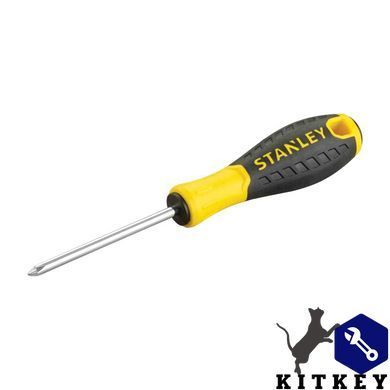 Викрутка ESSENTIAL довжиною 100 мм під шліц Ph1 STANLEY STHT0-60308