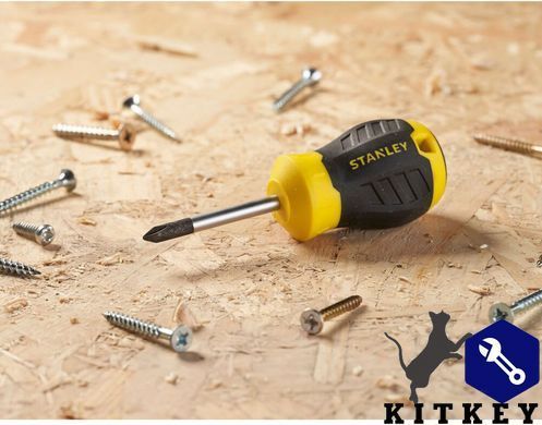 Викрутка Cushion Grip під шліц Ph1 з довжиною жала 45 мм STANLEY STHT16154-0