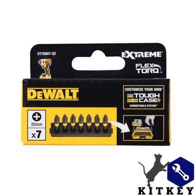Касета з бітами FlexTorq DeWALT DT70807