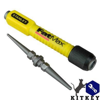 Добойник &ldquo;FatMax&reg; Interchangeable Nail Set&rdquo; с переставным наконечником 0,8 мм+1,6 мм, длиной 76 мм STANLEY 1-58-501