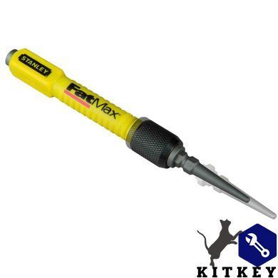 Добойник &ldquo;FatMax&reg; Interchangeable Nail Set&rdquo; с переставным наконечником 0,8 мм+1,6 мм, длиной 76 мм STANLEY 1-58-501