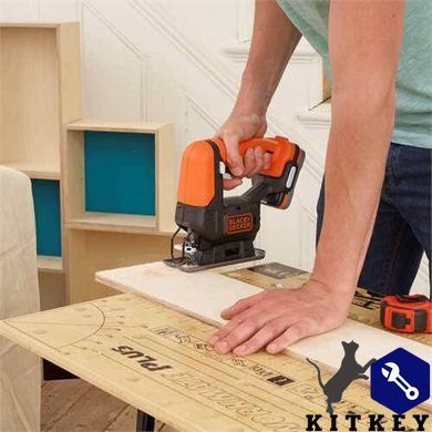 Пила лобзикова акумуляторна BLACK+DECKER BDCJS12N