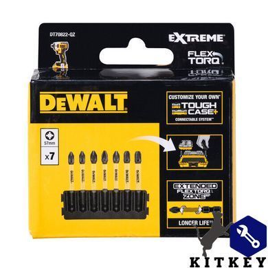 Касета з бітами FlexTorq DeWALT DT70822