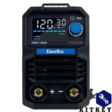 Зварювальний апарат інверторний EnerSol EWM-120AD