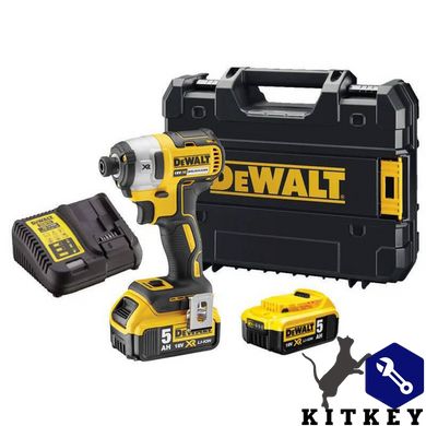 Шуруповерт аккумуляторный ударный бесщеточный DeWALT DCF887P2