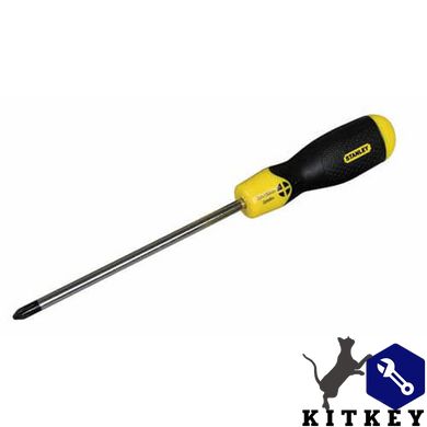 Викрутка Cushion Grip під шліц Pz0 з довжиною жала 60 мм STANLEY 1-64-952