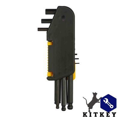 Набор из девяти шестигранных метрических ключей STANLEY 0-69-256