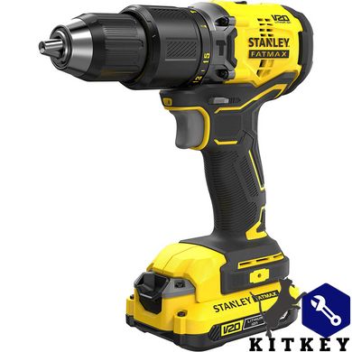 Дрель-шуруповерт ударный бесщёточный аккумуляторный STANLEY FATMAX SFMCD715D2K