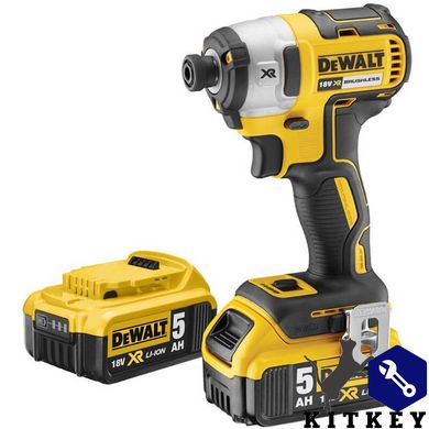 Шуруповерт аккумуляторный ударный бесщеточный DeWALT DCF887P2